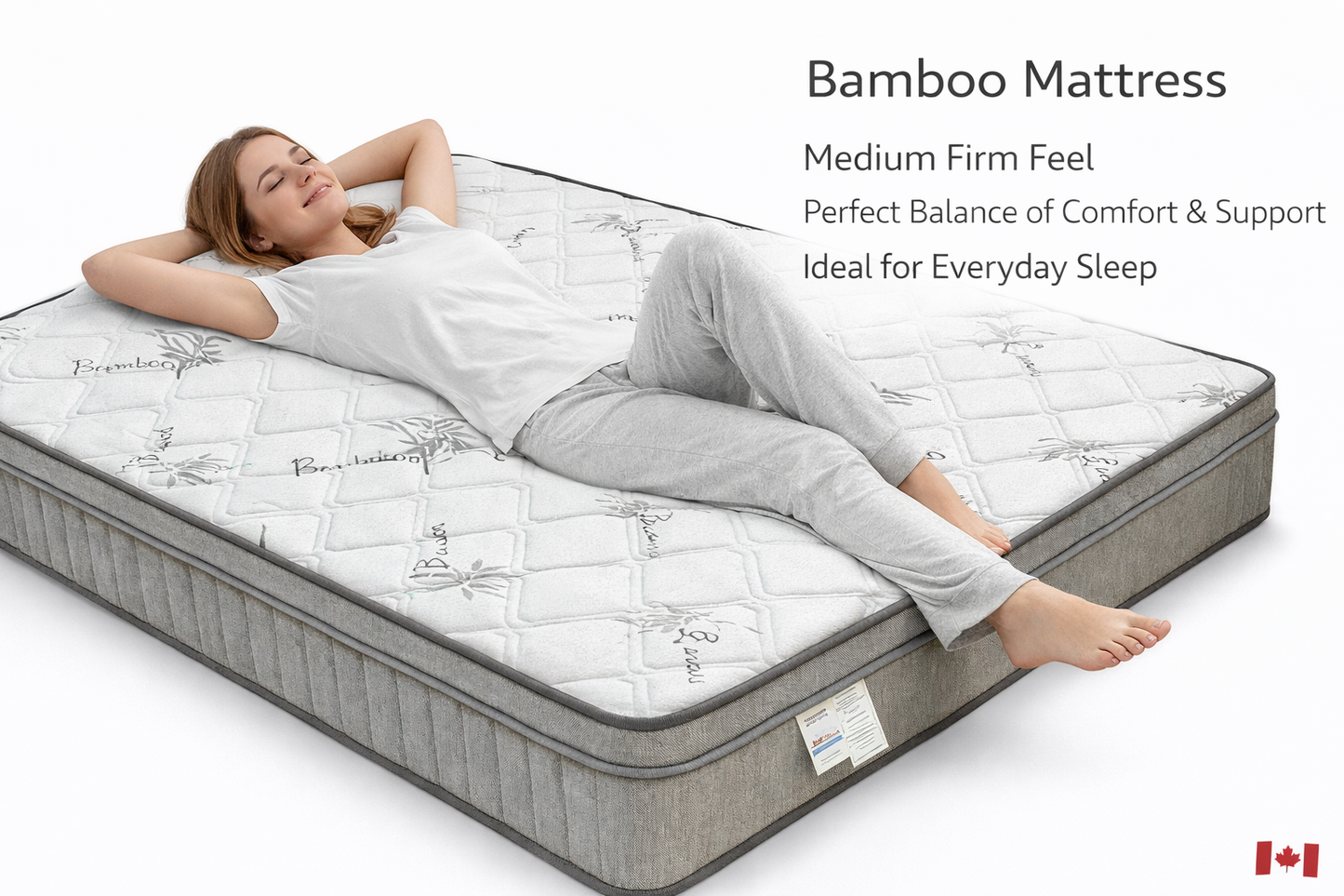 10" Pocket Coil Mattress – Medium Firm