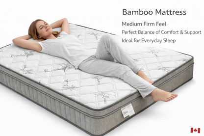 10" Pocket Coil Mattress – Medium Firm